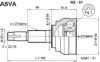 NISSA 3910072J20 Joint Kit, drive shaft